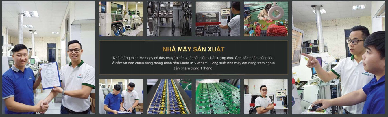 Nhà máy sản xuất Homegy