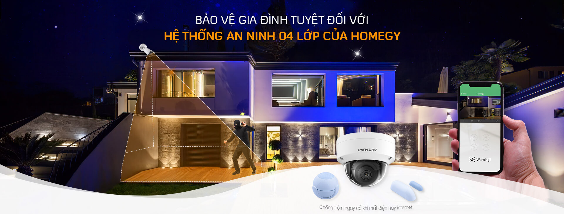 Hệ thống an ninh thông minh Homegy