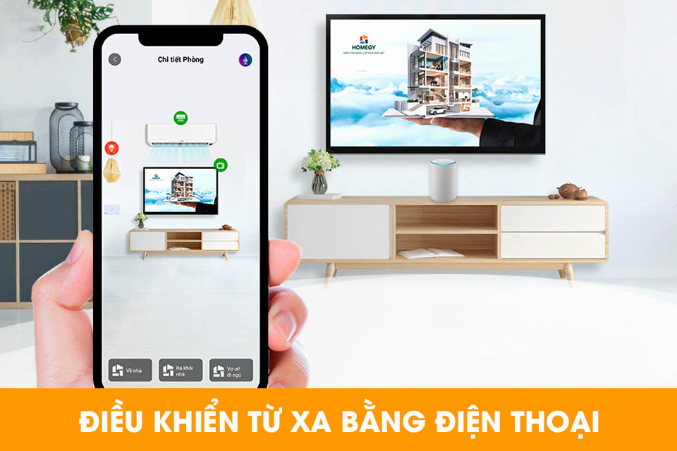 Điều khiển từ xa bằng điện thoại