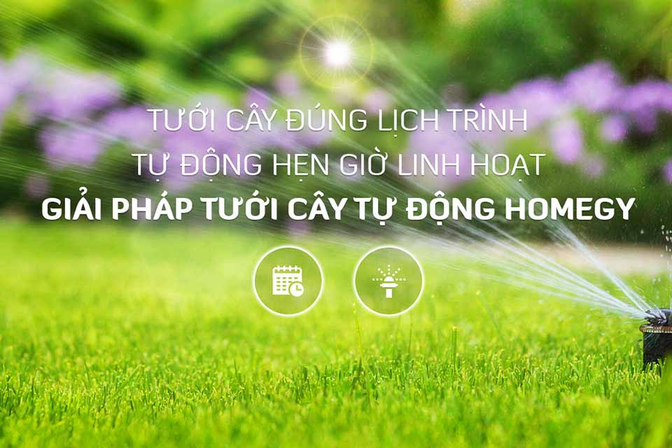 Giải pháp tưới cây tự động