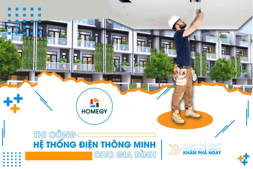 Thi công hệ thống điện thông minh cho gia đình