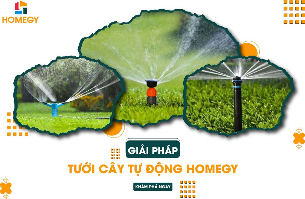 giải pháp tưới cây tự động Homegy