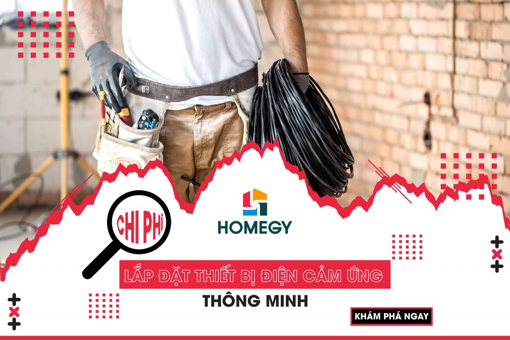 Chi phí lắp đặt thiết bị điện cảm ứng thông minh