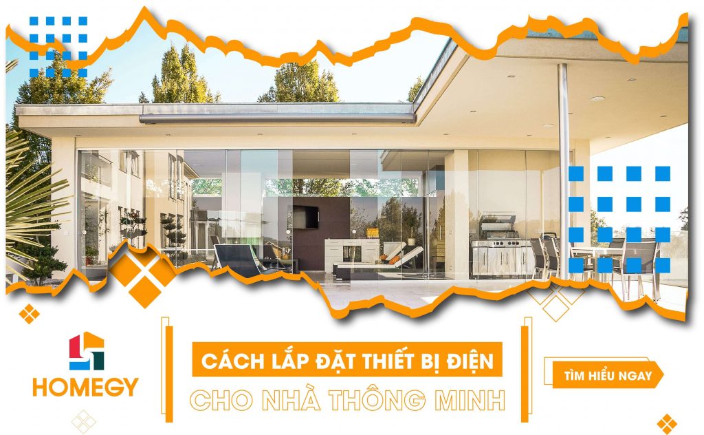 Cách lắp đặt thiết bị điện cho nhà thông minh