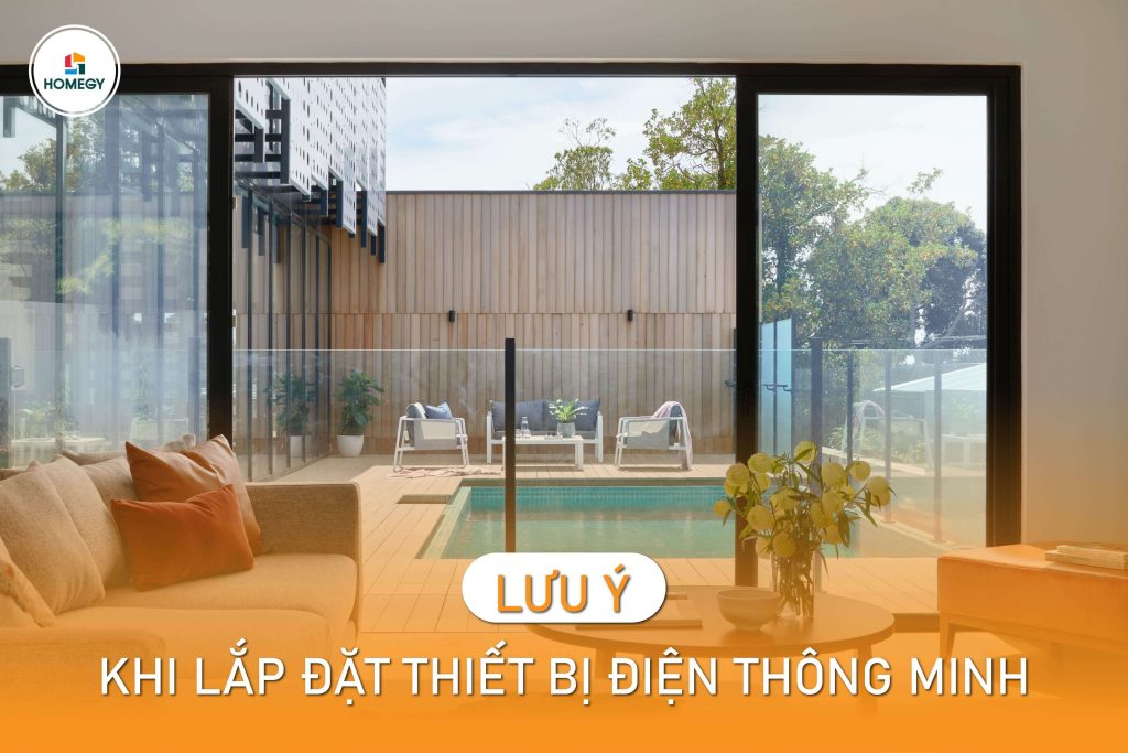 Lưu ý khi lắp đặt thiết bị điện thông minh